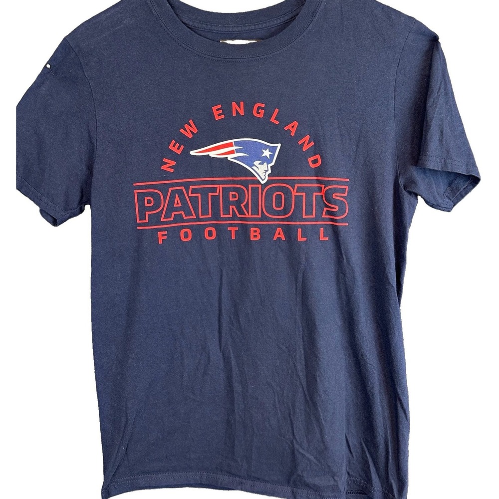 Fanatics New England Patriots NFL Football Blue T-Shirt Mens Size M  Leisure